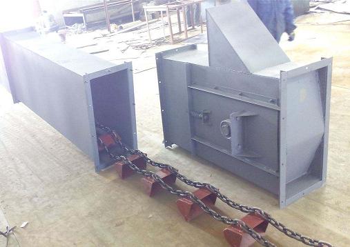 環鏈斗式提升機鏈條料斗的安裝