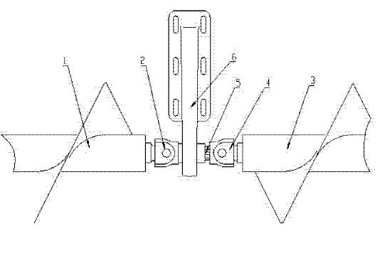 螺旋輸送機十字軸式萬向聯軸傳動裝置